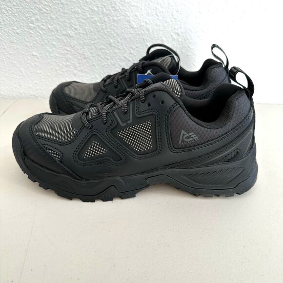 Ace Work Boots Defender Low Women 8.5 Black Soft Toe Water Slip Resistant 64024 - Picture 3 of 10